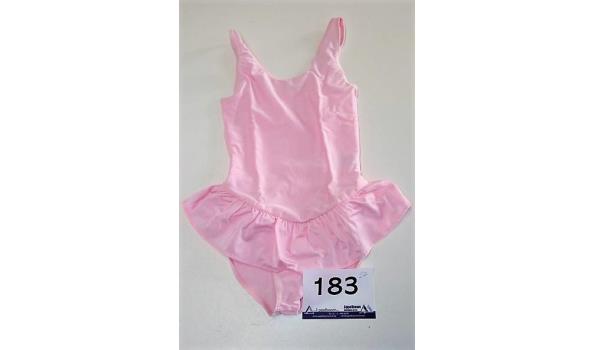 27 balletpakken met rokje, roze Frilly Z/M T8